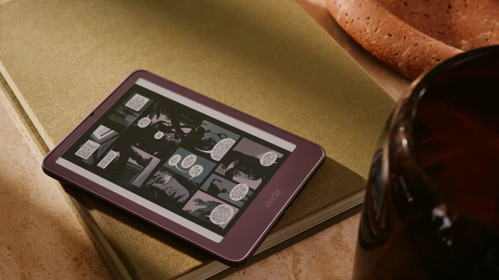 Новый Kindle Colorsoft в цвете Fig