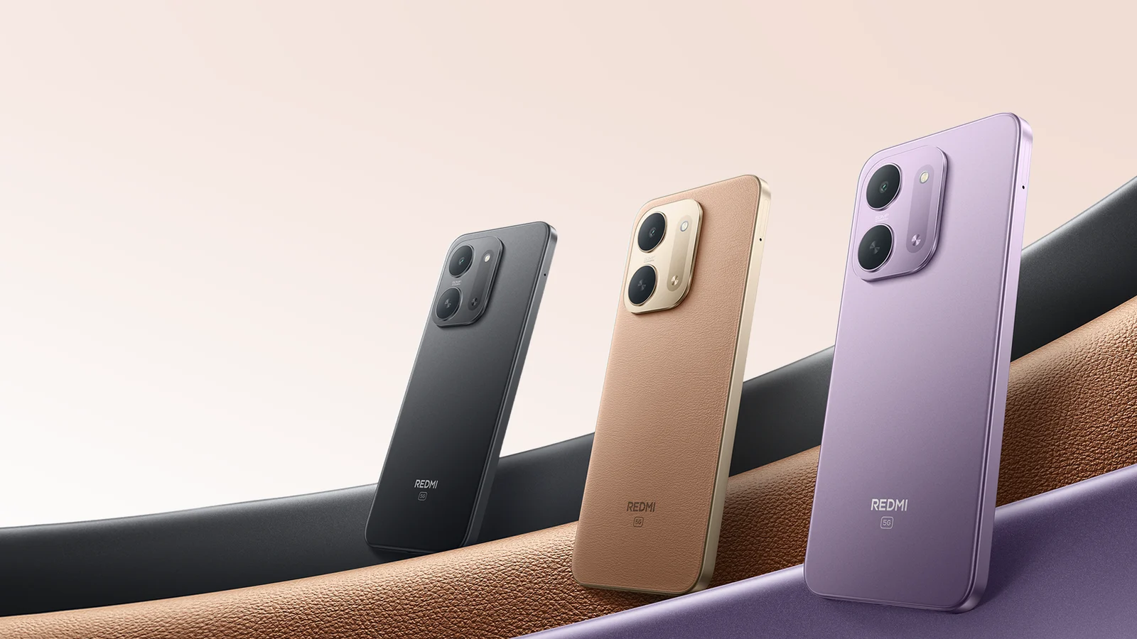 Redmi 17C 5G в трёх цветах: Dark Night, Coffee Brew и Purple Dawn