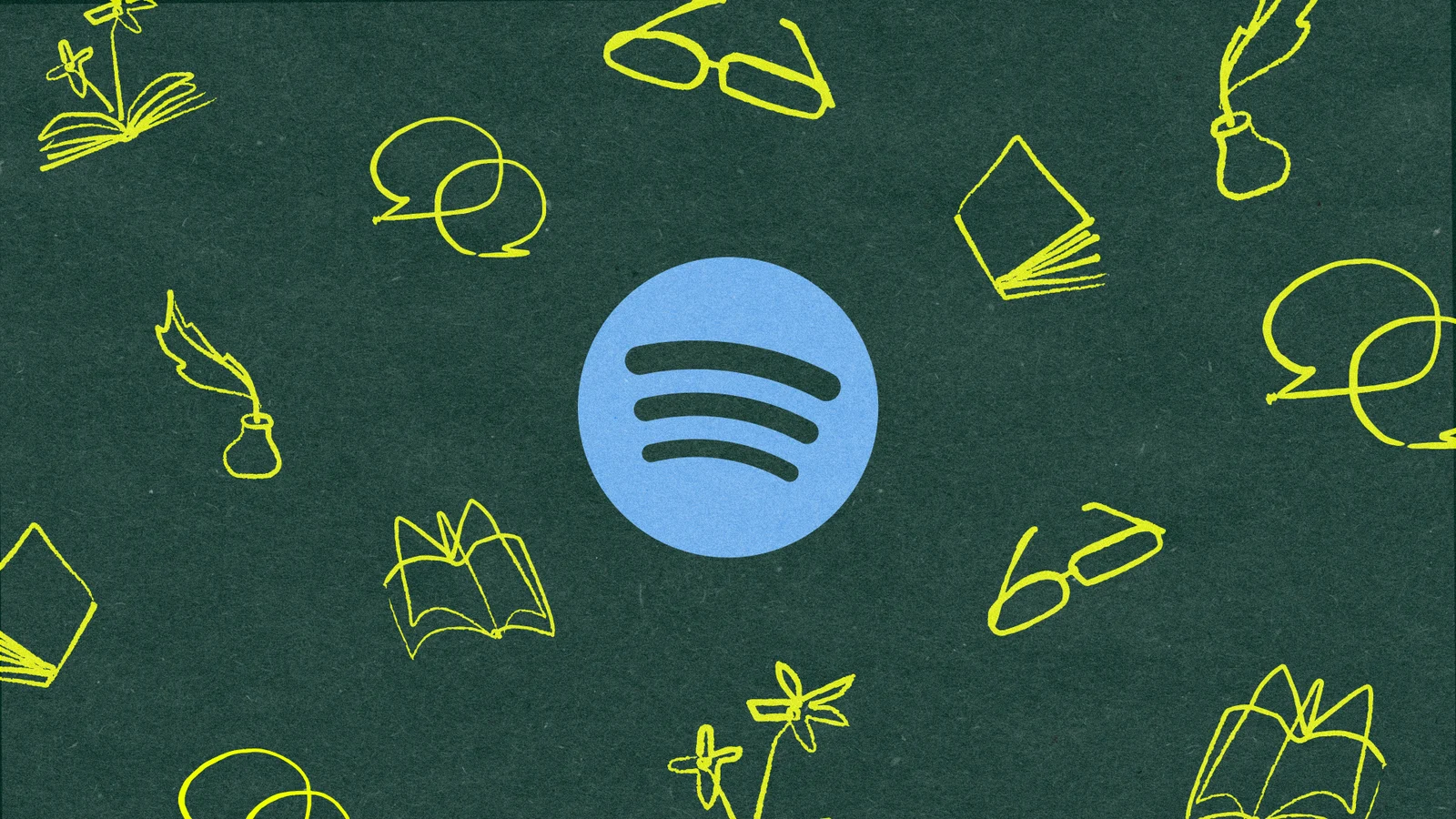 Аудиокниги в Spotify: иллюстрация компании