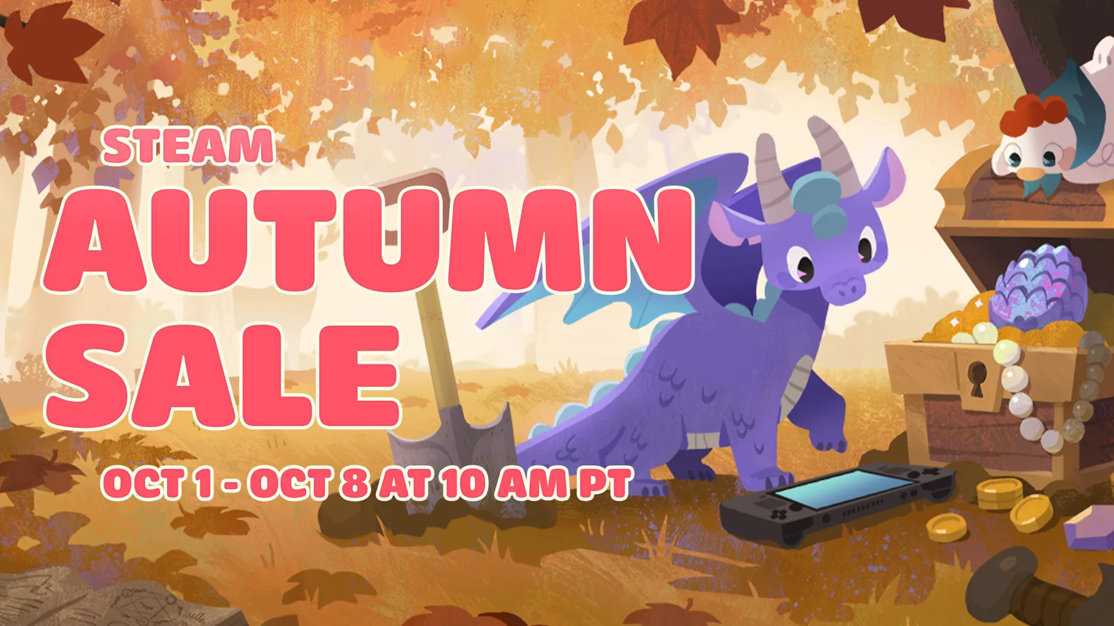 Осенняя распродажа Steam Autumn Sale 2026