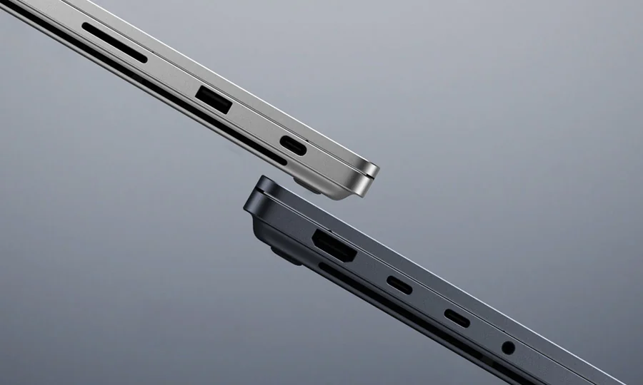 Порты на левом и правом торцах Surface Laptop Ultra