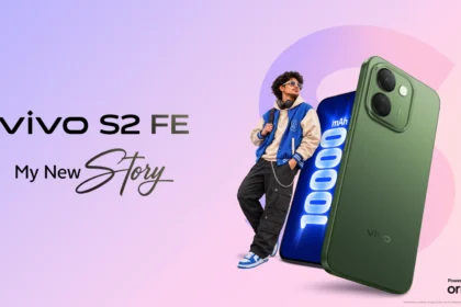 Смартфон vivo S2 FE в цвете Stellar Green