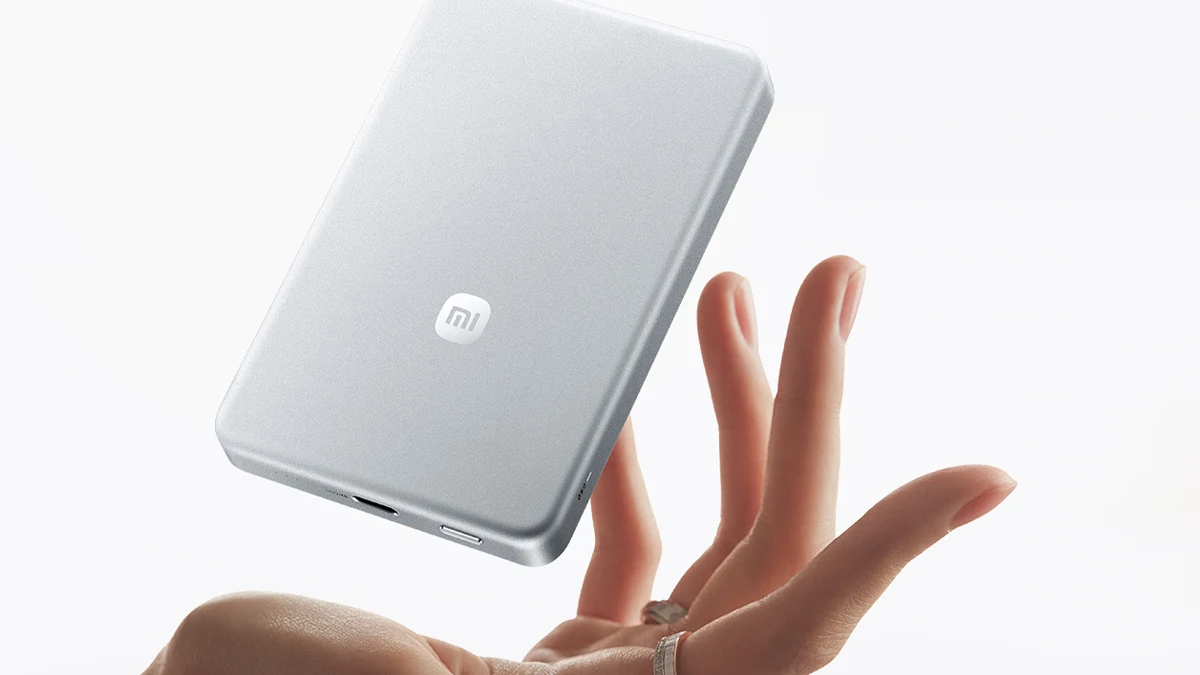 Магнитный павербанк Xiaomi UltraThin на 10 000 мА·ч